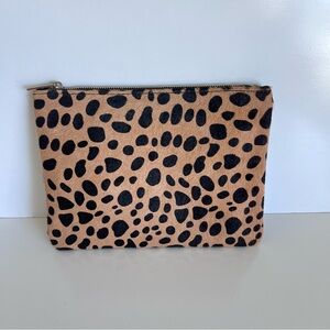 Leopard‎ Print Clutch Cow Leather
